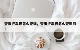 查限行车辆怎么查询，查限行车辆怎么查询到！