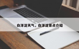 白洋淀天气，白洋淀景点介绍