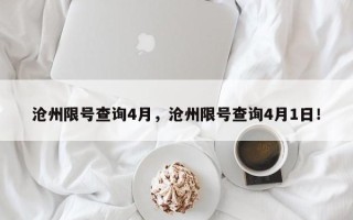 沧州限号查询4月，沧州限号查询4月1日！