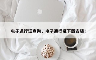 电子通行证查询，电子通行证下载安装！