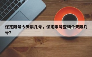 保定限号今天限几号，保定限号查询今天限几号？